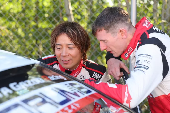 Takamoto Katsuta, Aaron Johnston, Toyota Gazoo Racing WRT Toyota GR Yaris Rally1