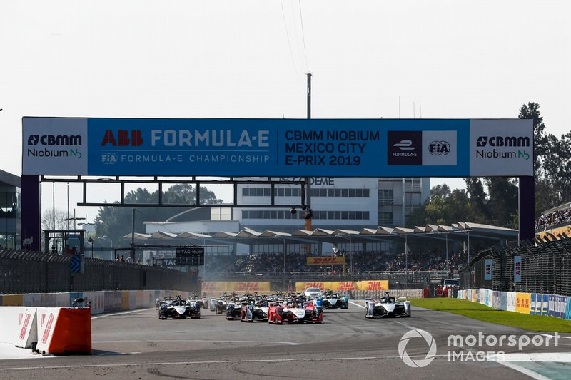 Pascal Wehrlein, Mahindra Racing, M5 Electro, Lucas Di Grassi, Audi Sport ABT Schaeffler, Audi e-tron FE05 y Felipe Massa, Venturi Formula E, Venturi VFE05