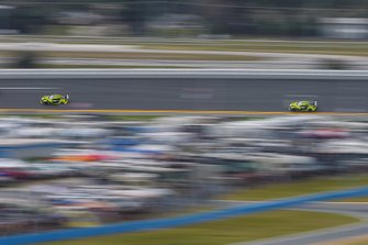 #12 AIM Vasser Sullivan Lexus RC F GT3, GTD: Frank Montecalvo, Townsend Bell, Aaron Telitz, Jeff Segal, #14 AIM Vasser Sullivan Lexus RC F GT3, GTD: Richard Heistand, Jack Hawksworth, Austin Cindric, Nick Cassidy