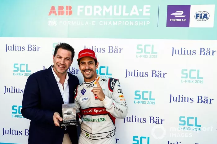 Lucas di Grassi, Audi Sport ABT Schaeffler, logró la pole en el ePrix de Santiago de Chile