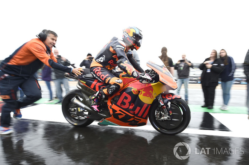 Bradley Smith, Red Bull KTM Factory Racing, durante el Gran Premio de Gran Bretaña