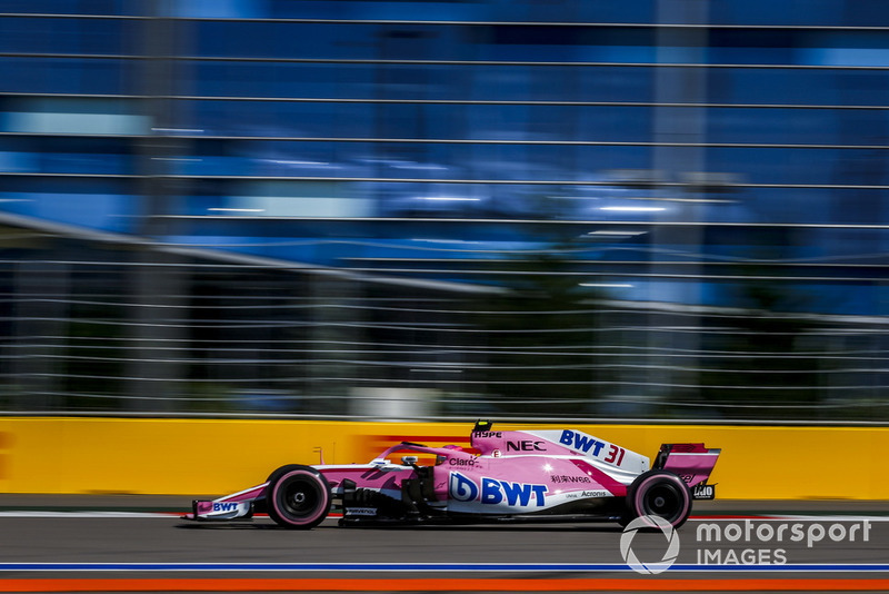 9. Esteban Ocon, Racing Point Force India VJM11