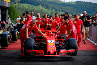 Ferrari SF71H of Kimi Raikkonen