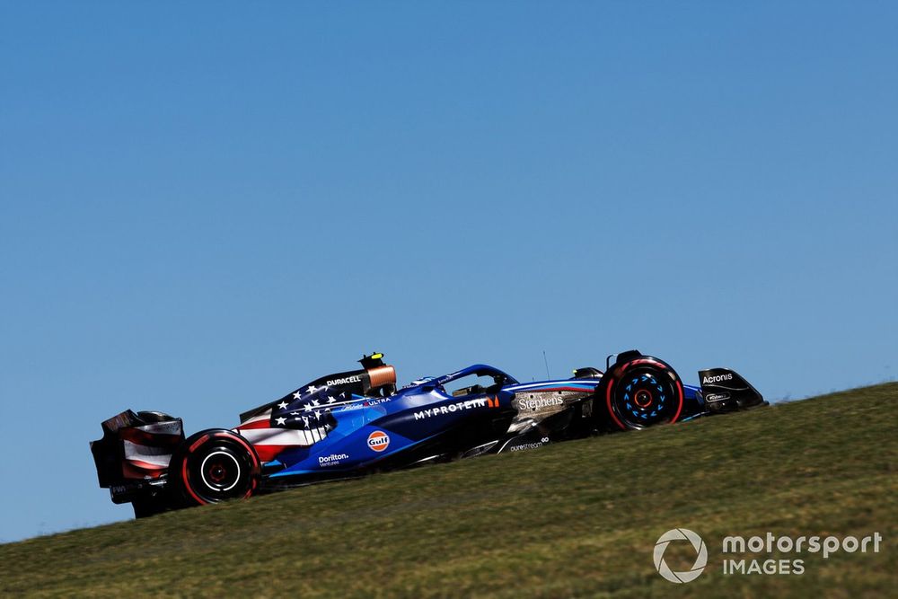 El Williams FW45 en Austin