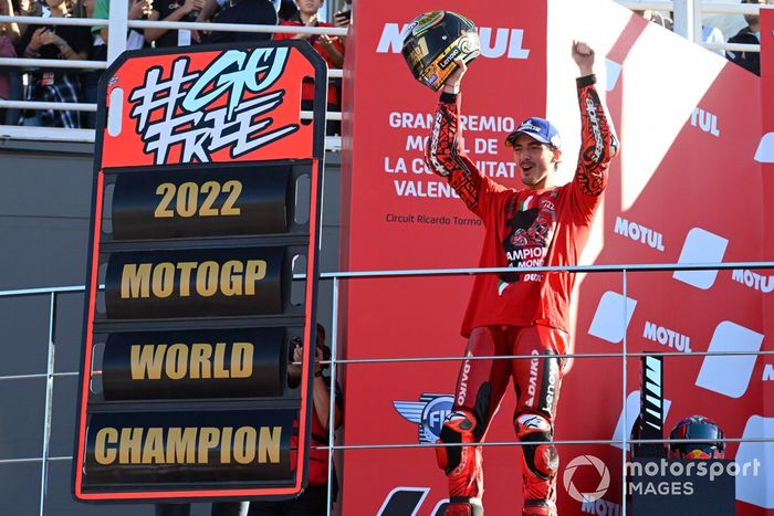 Campeón del mundo Francesco Bagnaia, Ducati Team