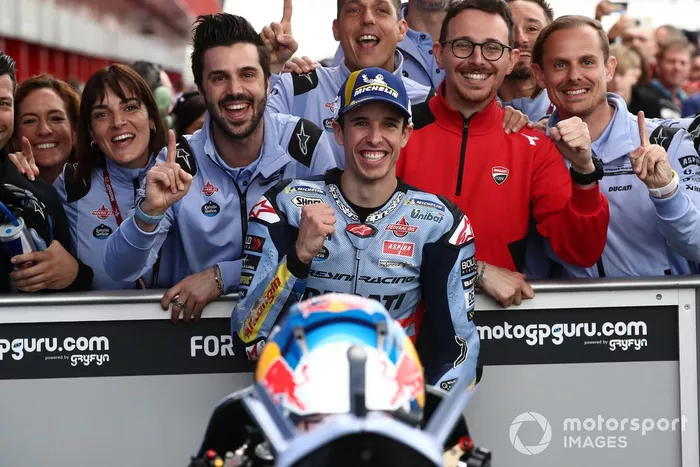 Piloto de la pole position, Alex Marquez, Gresini Racing