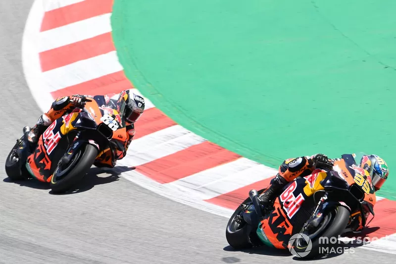Brad Binder et Miguel Oliveira