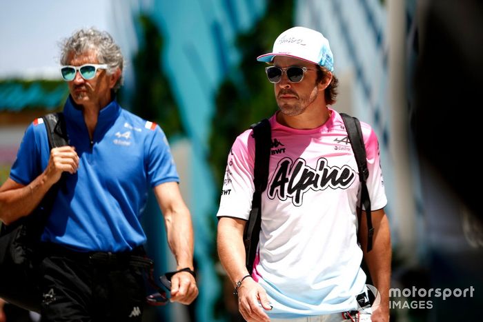 Fernando Alonso, equipo Alpine F1 