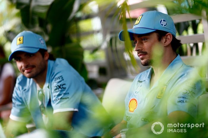 Charles Leclerc, Scuderia Ferrari, Carlos Sainz
