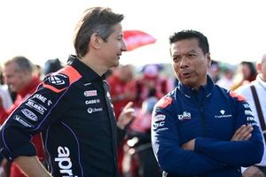 Massimo Rivola, CEO de Aprilia Racing, Razlan Razali