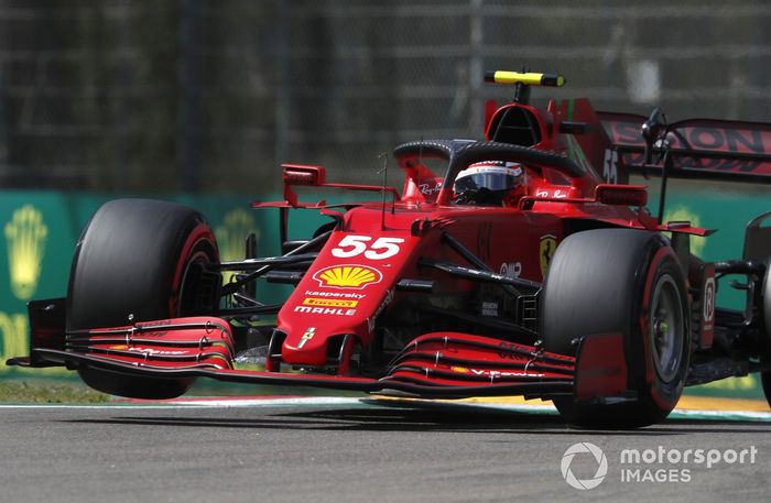 Carlos Sainz Jr., Ferrari SF21