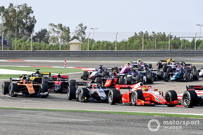 Mick Schumacher, Prema Racing, Nikita Mazepin, Hitech Grand Prix y Jack Aitken, Campos Racing 