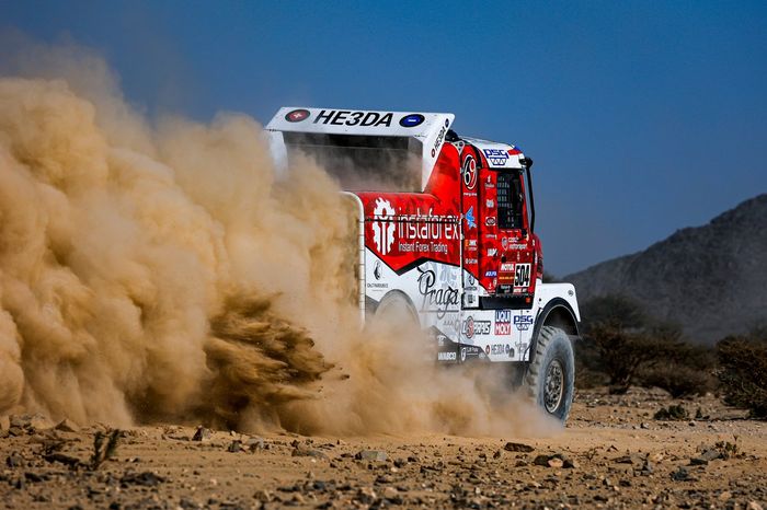 #504 Instaforex Loprais Praga Praga: Ales Loprais, Petr Pokora, Khalid Alkendi