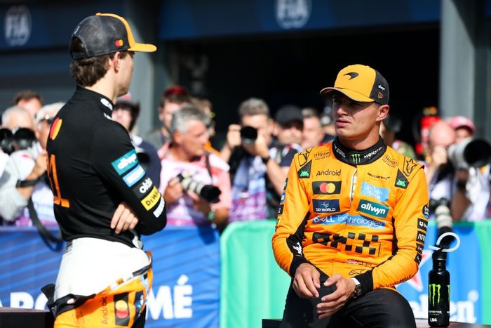 Lando Norris, McLaren, Oscar Piastri