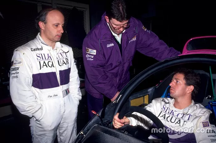 Martin Brundle (1988) y Teo Fabi (1991)