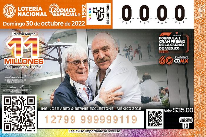 Loteria de México Zodiaco Especial 60 años F1