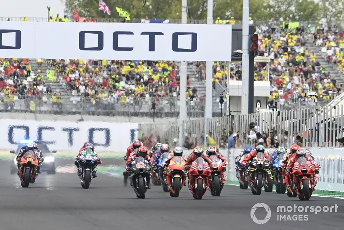 Francesco Bagnaia, equipo Ducati al inicio