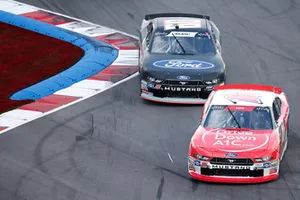 Ryan Reed, Roush Fenway Racing, Ford Mustang Drive Down A1C Lilly Diabetes Ty Majeski, Roush Fenway Racing, Ford Mustang Ford