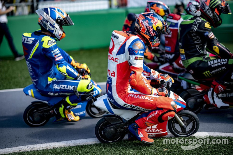 Jack Miller, Pramac Racing, lors d'une course de mini-moto