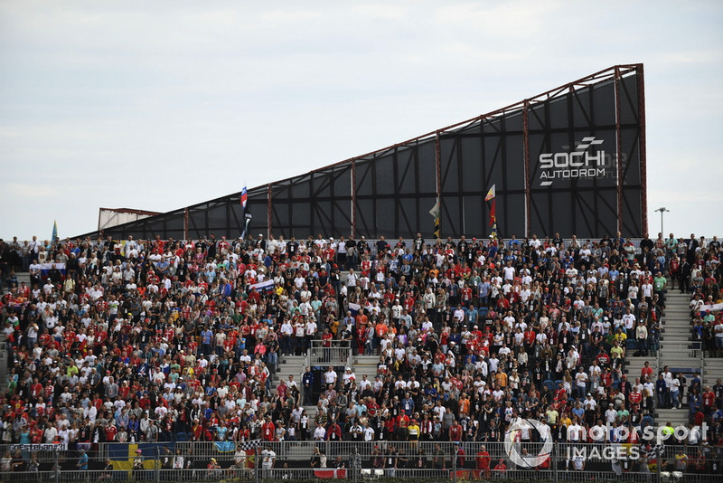 Az Orosz Nagydíj rajongói Szocsiból - F1 2018