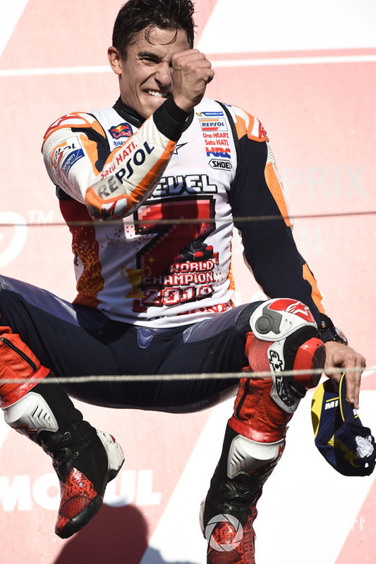 MotoGP-Weltmesiter 2018: Marc Marquez, Repsol Honda Team