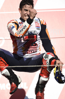 Podium: race winner Marc Marquez, Repsol Honda Team