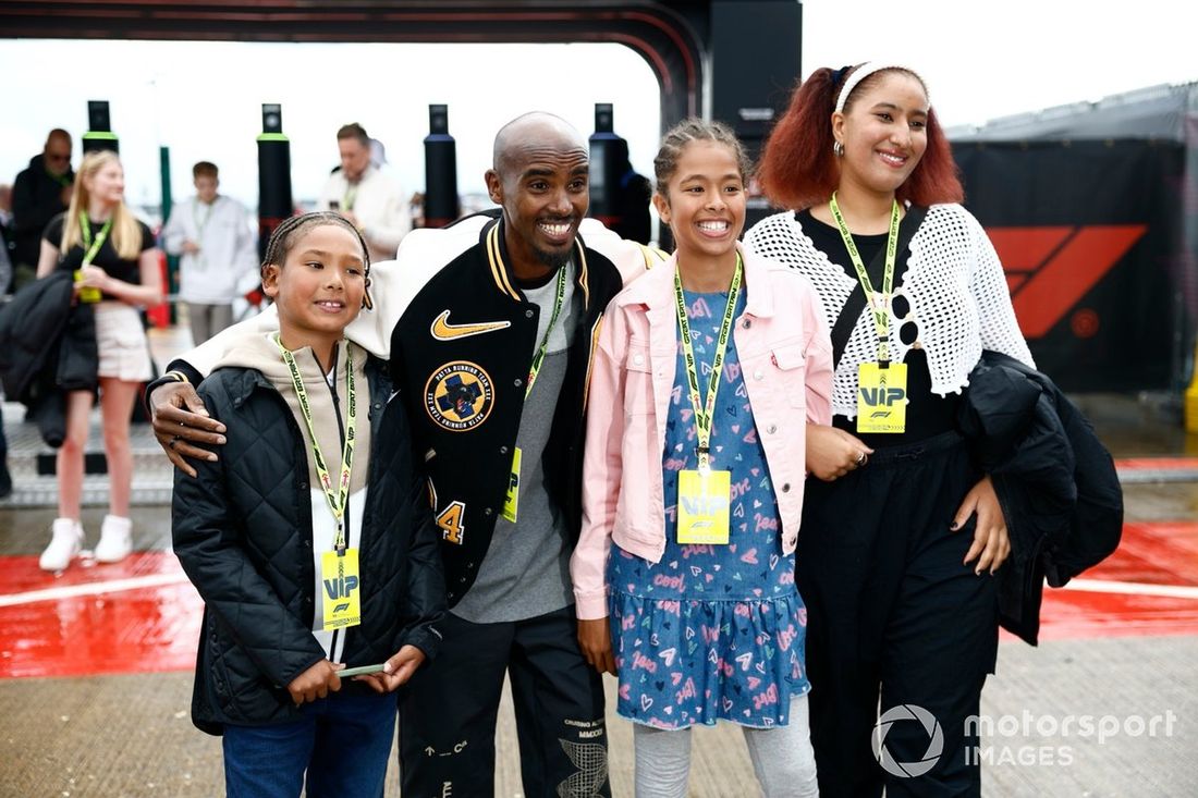 Sir Mo Farah y familia
