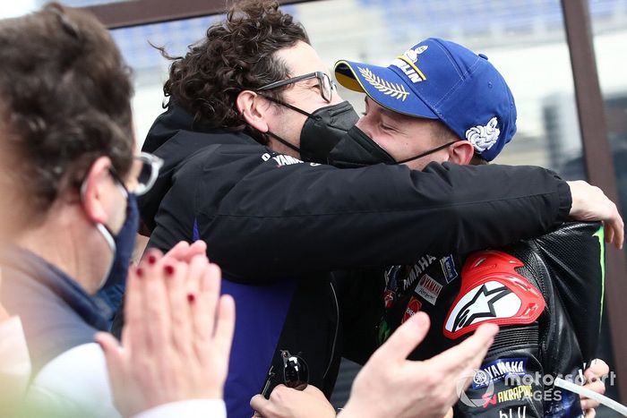 Tercer lugar Fabio Quartararo, Yamaha Factory Racing