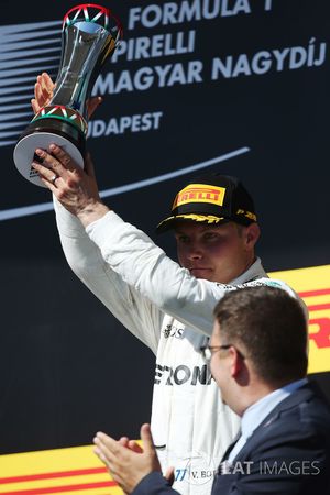 Podio: tercer lugar Valtteri Bottas, Mercedes AMG F1