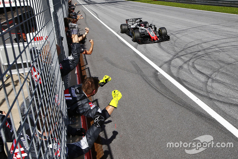 Grosjean'ın başarısı