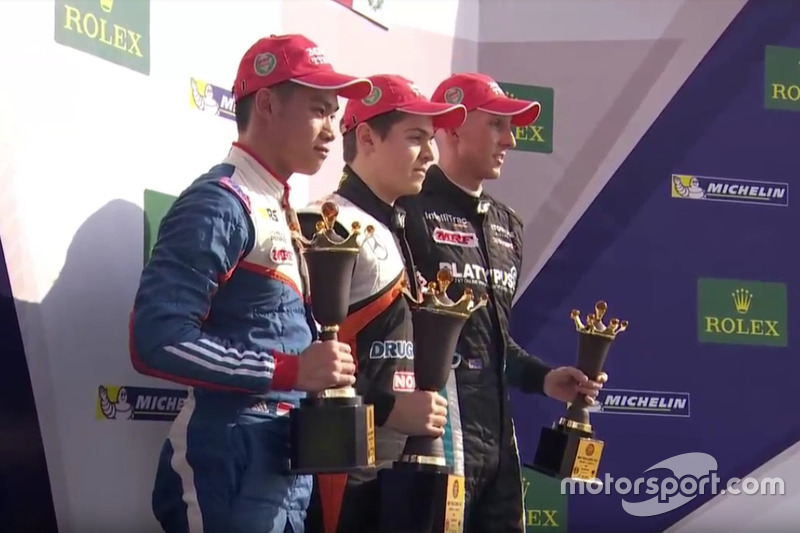 Presley Martono di podium kedua MRF Challenge Bahrain Race 1