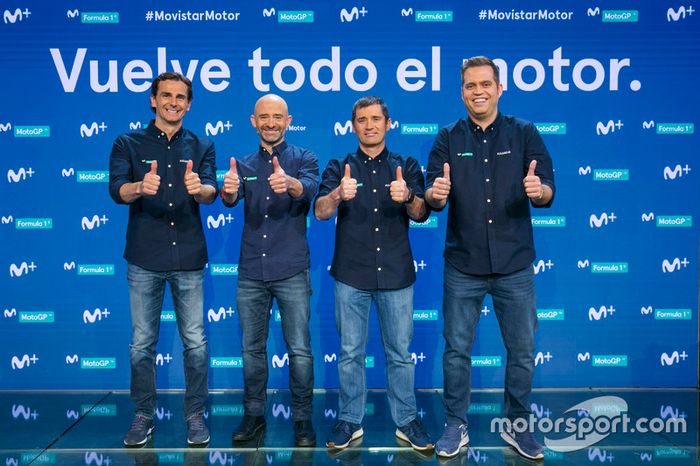 Pedro de la Rosa, Antonio Lobato, Toni Cuquerella e Iñaki Cano