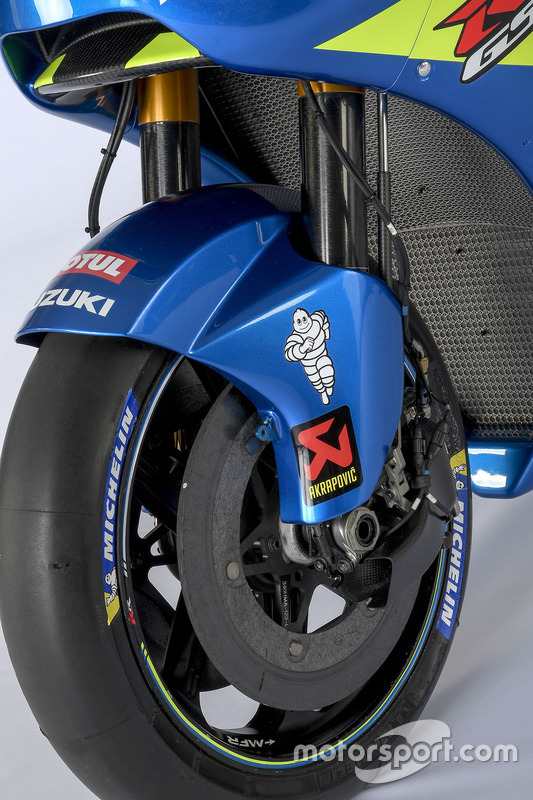 Dettaglio della Suzuki GSX-RR 2018, Team Suzuki MotoGP