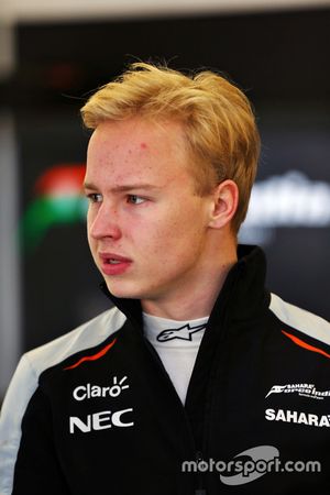 Nikita Mazepin, Sahara Force India F1 Team Piloto de desarrollo