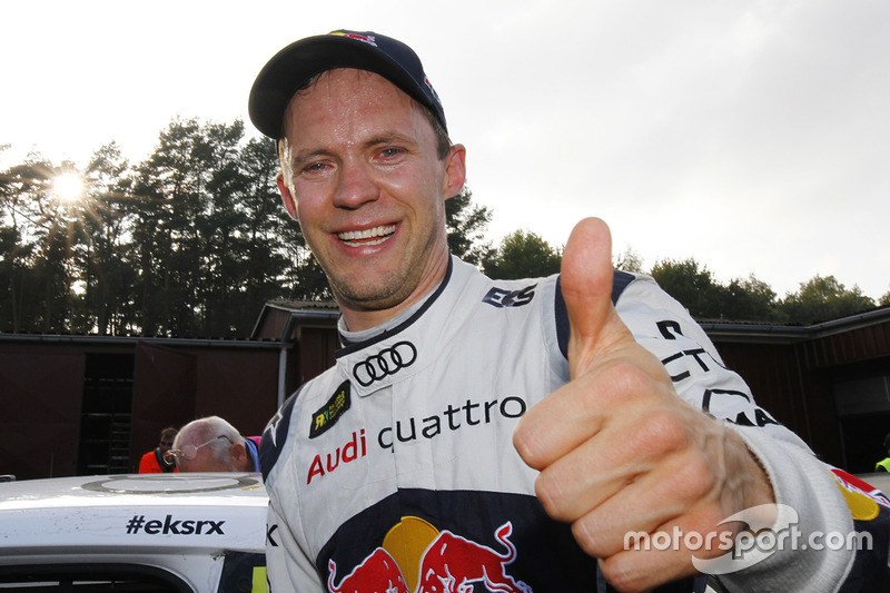 2016 World Rallycross Champion Mattias Ekström, EKS RX Audi S1