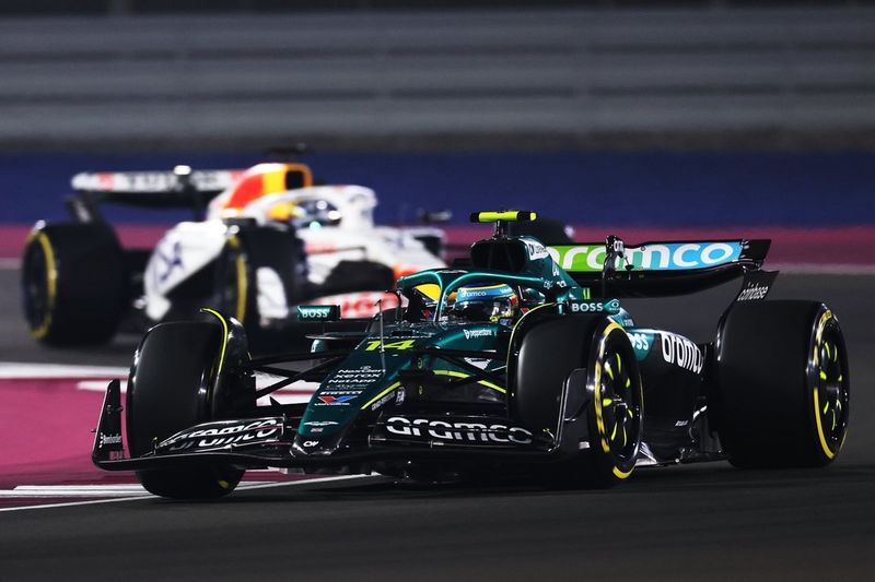 Fernando Alonso, Aston Martin Racing, Isack Hadjar, Racing Bulls Team