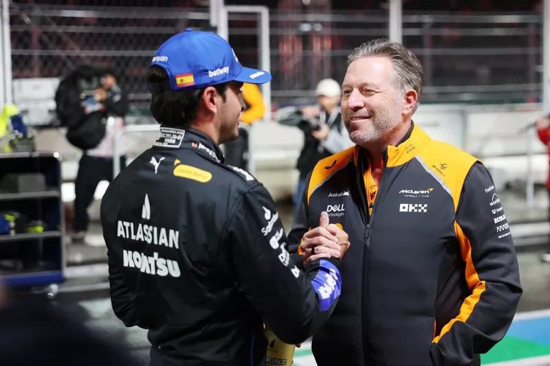 Carlos Sainz, Williams, Zak Brown, McLaren