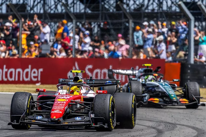 Lewis Hamilton, Ferrari, Lando Norris, McLaren