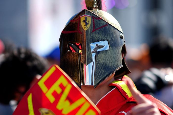 Fan of Lewis Hamilton, Ferrari