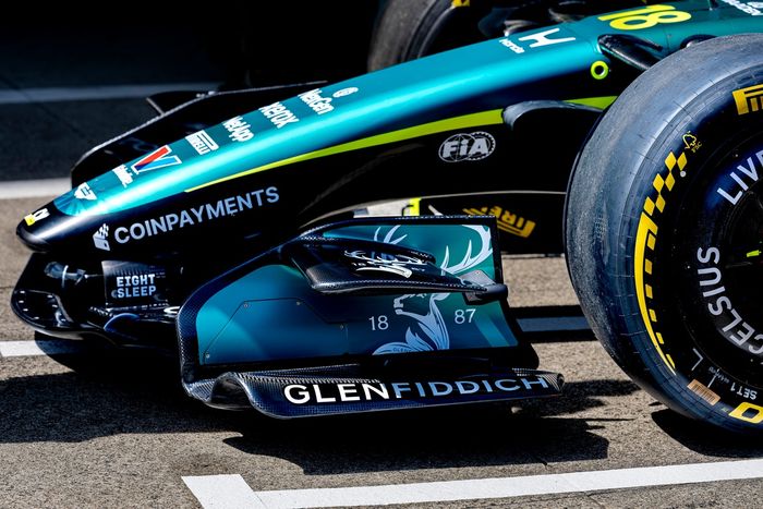 Lance Stroll, Aston Martin Racing, technical detail