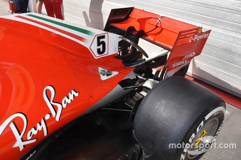 Заднее крыло Ferrari SF71H