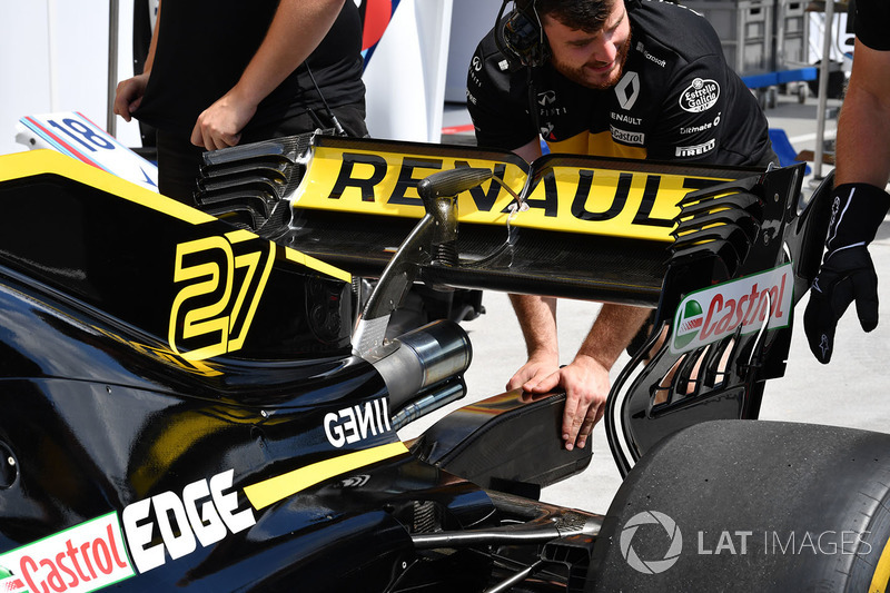 Renault Sport F1 Team R.S. 18 rear wing