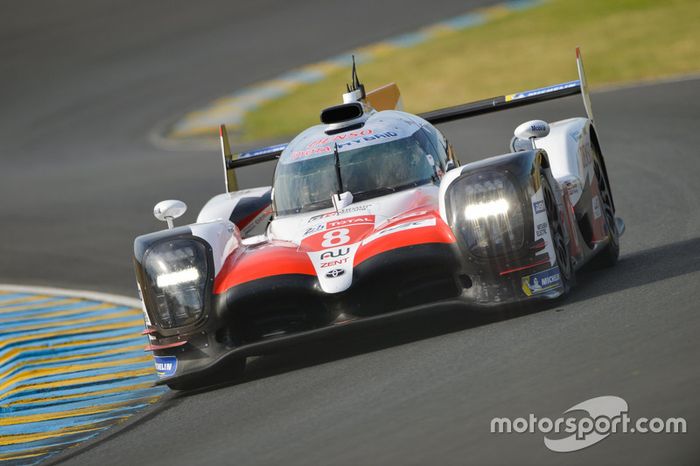 #8 Toyota Gazoo Racing Toyota TS050: Sébastien Buemi, Kazuki Nakajima, Fernando Alonso, Jose Maria Lopez, Anthony Davidson