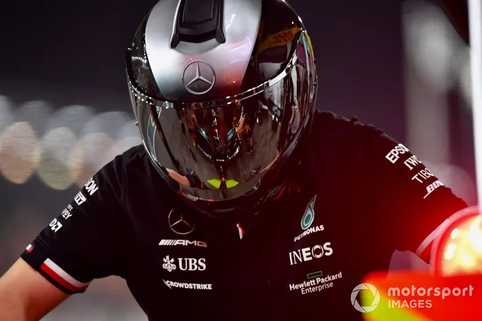 Miembro del equipo de boxes de Mercedes F1