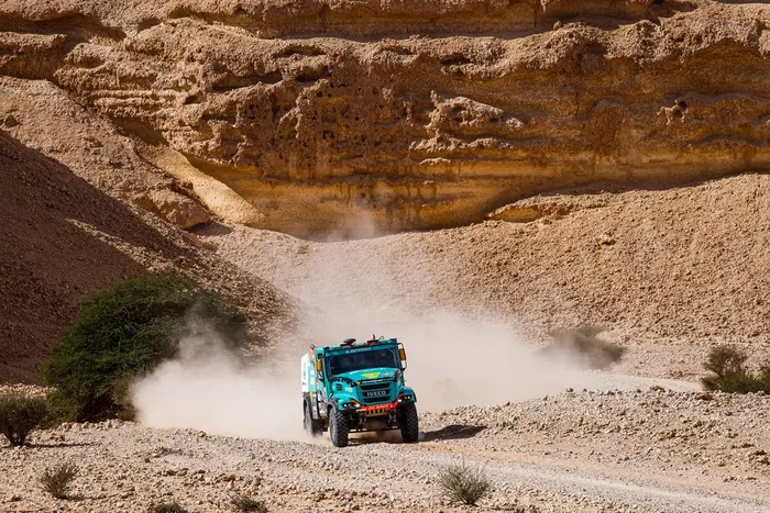 #515 Petronas Team De Rooy Iveco: Hans Stacey, Anton Van Limpt, Randy Smits