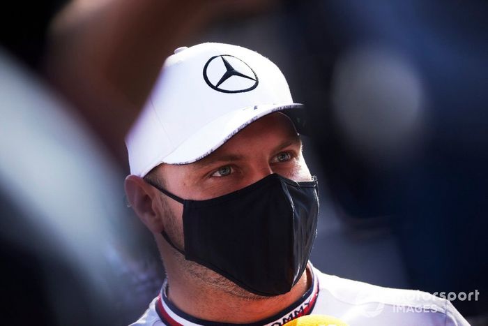 Valtteri Bottas, Mercedes habla con los medios de comunicación