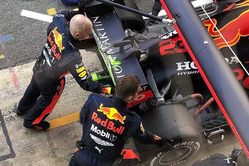 Alex Albon, Red Bull Racing RB16