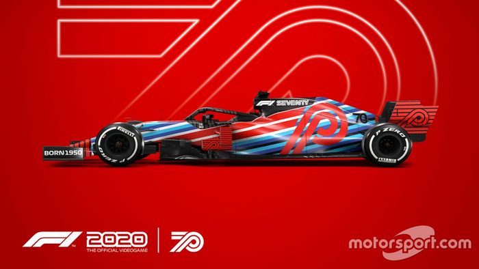 Ejemplo de equipo personalizado en F1 2020
