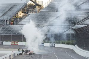 Race winner Harrison Burton, Joe Gibbs Racing, Toyota Supra