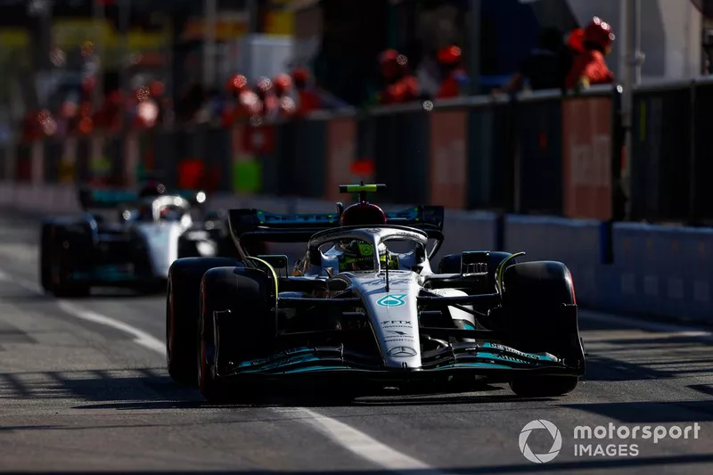 Lewis Hamilton, Mercedes W13